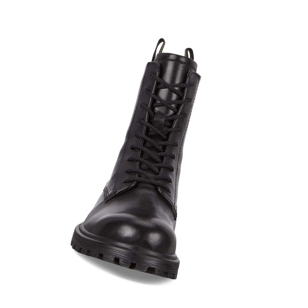 Women's Ecco Tredtray High Cut Boots Black | Canada 52DFM